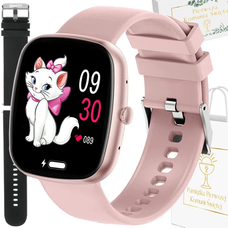 Zegarek dziecięcy komunijny SMARTWATCH GRAVITY GT18-1 original
