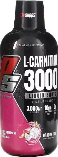 PROSUPPS Pro Supps - L-Karnityna 3000, Smoczy Owoc, Płyn, 473 ml