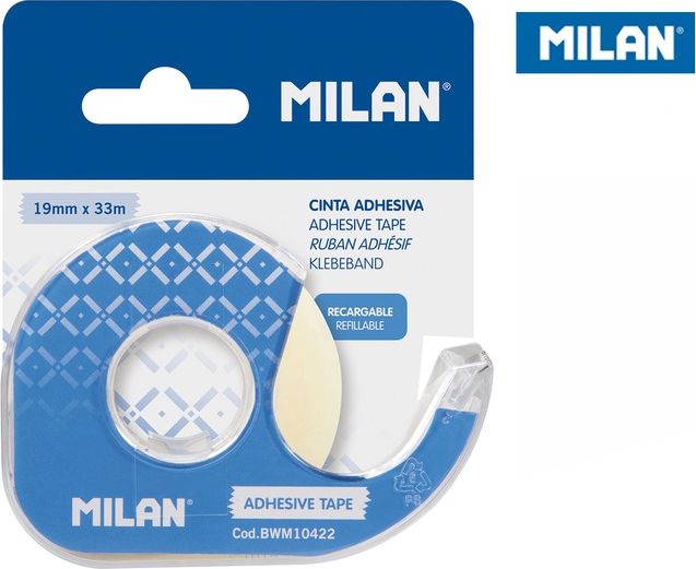 Milan Taśma samoprzylepna krystaliczna 19mmx33m