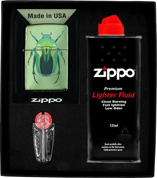 Zestaw ZIPPO Zapalniczka BUG DESIGN Prezentowy No1