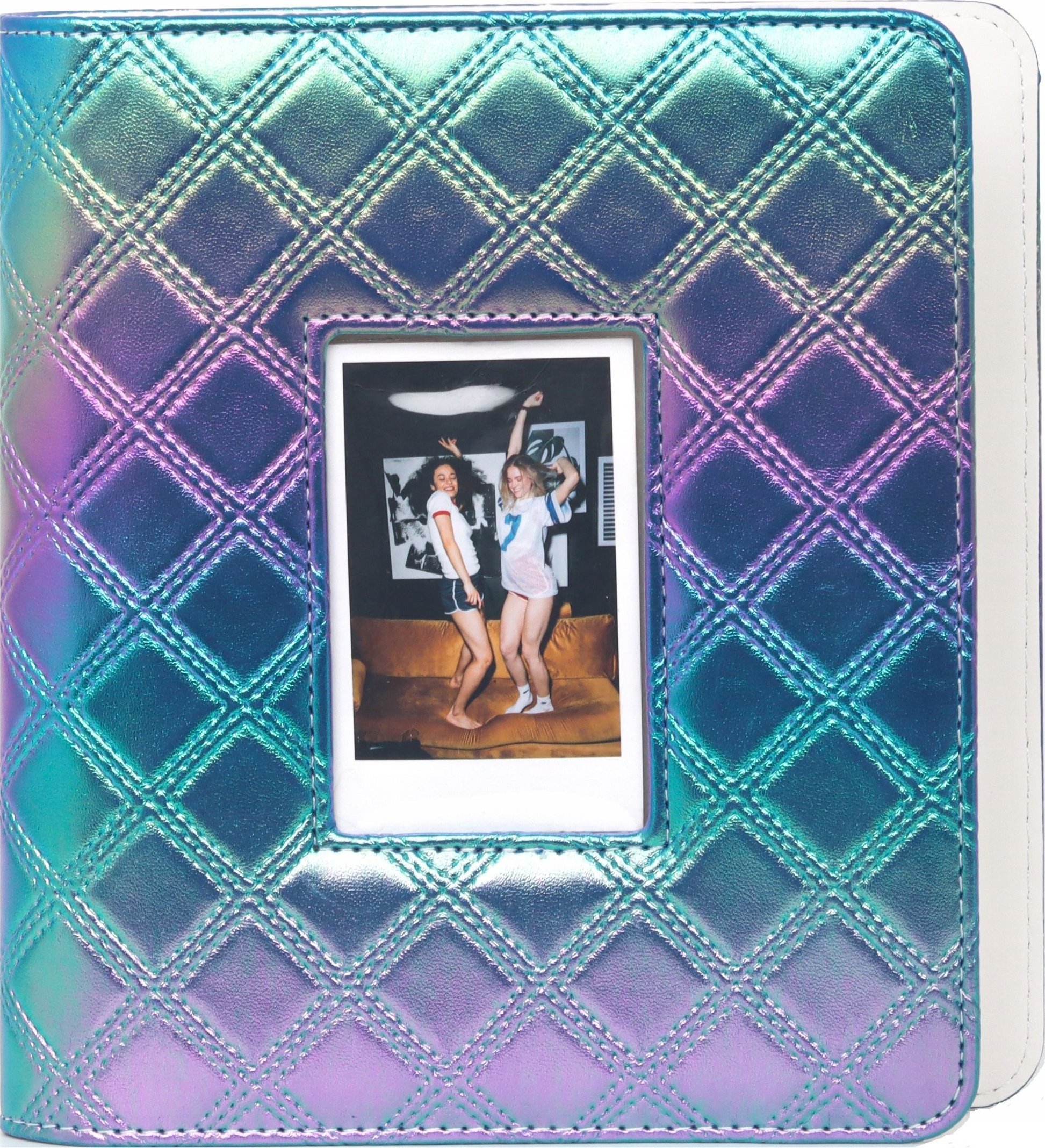 Album Na Zdjęcia 288szt. Do Fuji Instax Canon Xiaomi Polaroid Hp Kodak Zink / Okienko Na Okładce / Wielokolorowy / Holograficzny