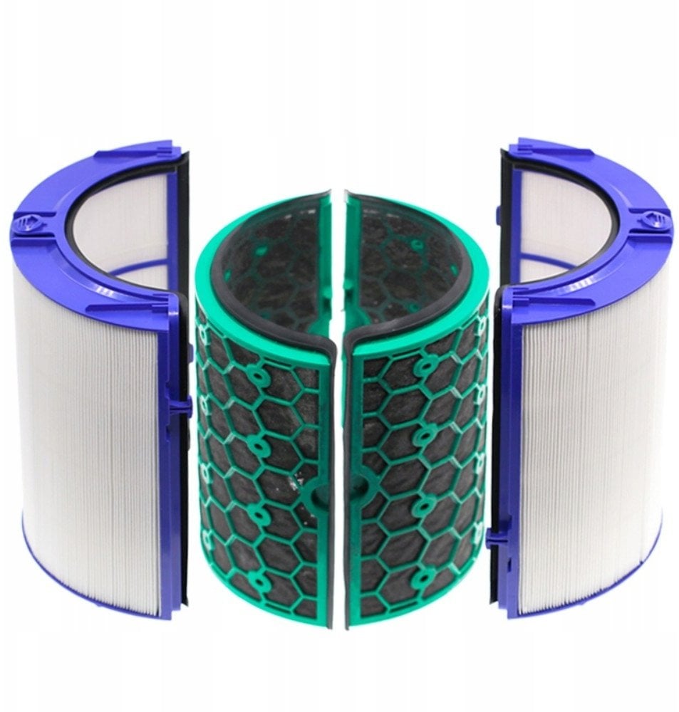 Zestaw Filtrów 2 Filtr Hepa H13 + Węglowy Do Dyson Hp04 Hp05 Tp04 Tp05 Dp04 / Tp04 Hepa Filter