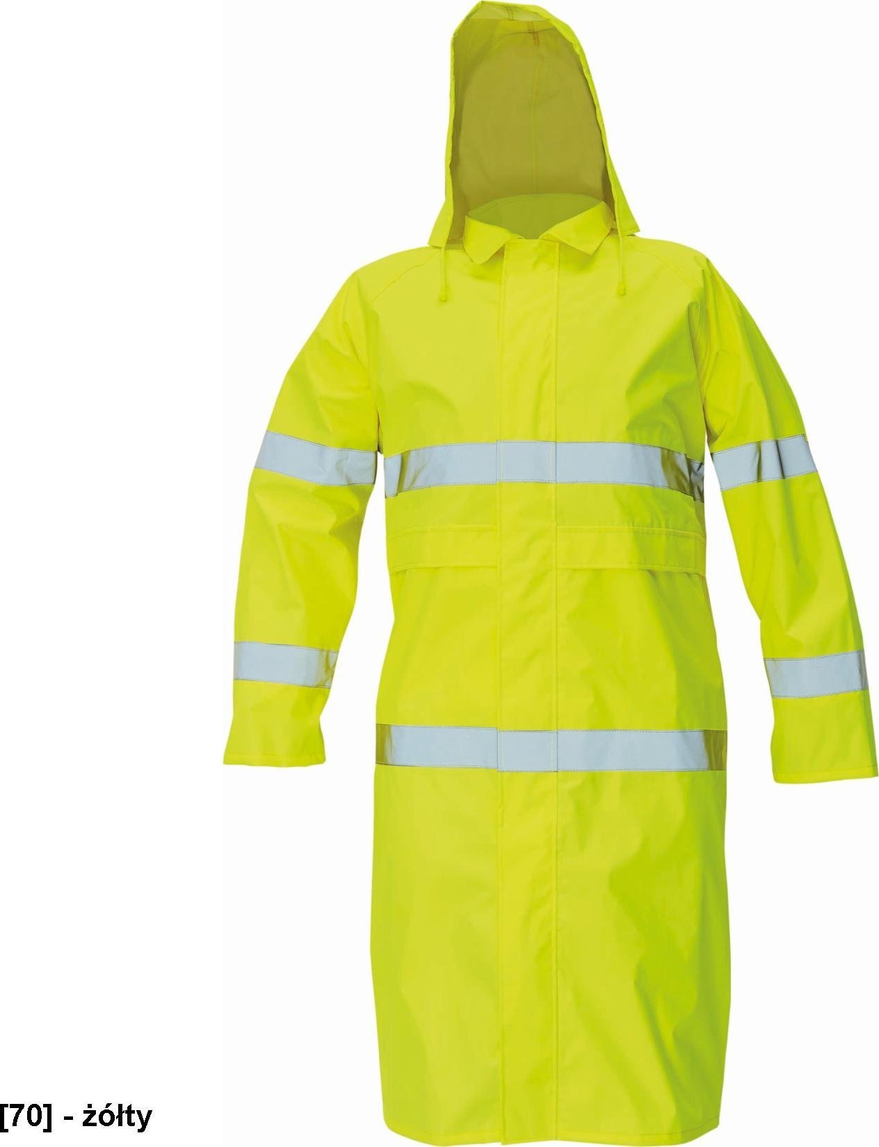CERVA GORDON - płaszcz przeciwdeszczowy - żółty M