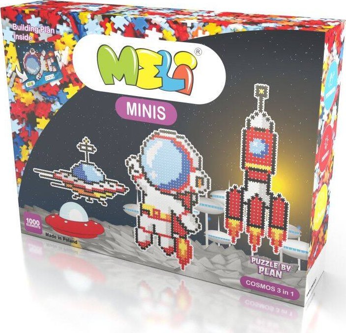 Krups Klocki Meli Minis Cosmos 3w1 1000 el.