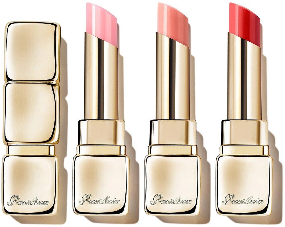 GUERLAIN_SET Kisskiss Bee Glow Trio pomadka do ust 258 Rose Glow 3,2g + pomadka do ust 309 Honey Glow 3,2g + pomadka do ust 775 Poppy Glow 3,2g