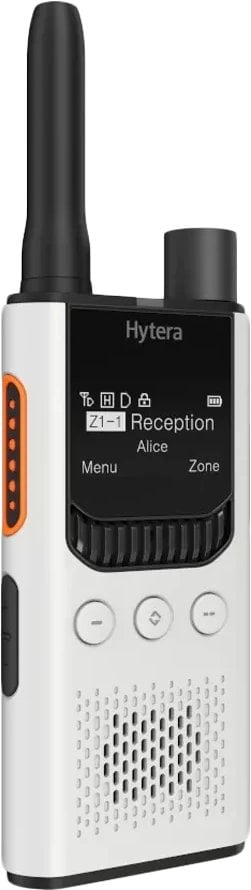 HYTERA S1 Pro HYT-S35 B1 0.5W UHF 446MHz mit abnehmbaren Li polymer 2200mAh Akku/5.4cm Antenne/3.5mm Audiobuche und 1.3inch OLED