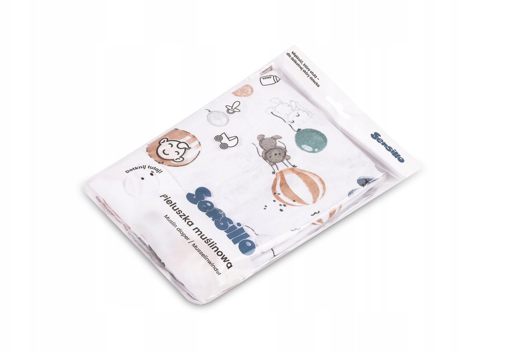 OTULACZ MUŚLINOWY 120X120 CM EG-0158