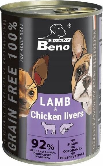 CERTECH Jagnięcina z wątróbką 415g