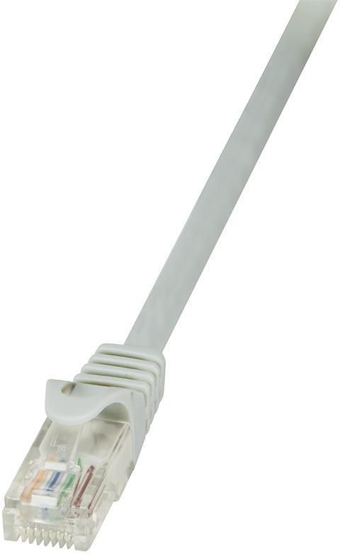 LogiLink Patchcord CAT 6 U/UTP EconLine, 0,5m, szary (CP2022U)