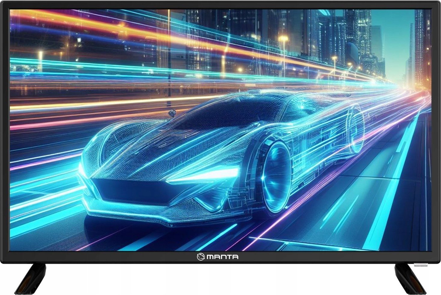 Manta Telewizor Manta 24LHN124D 24" LED HD RS Sound System DD+ DVB-T2/HEVC