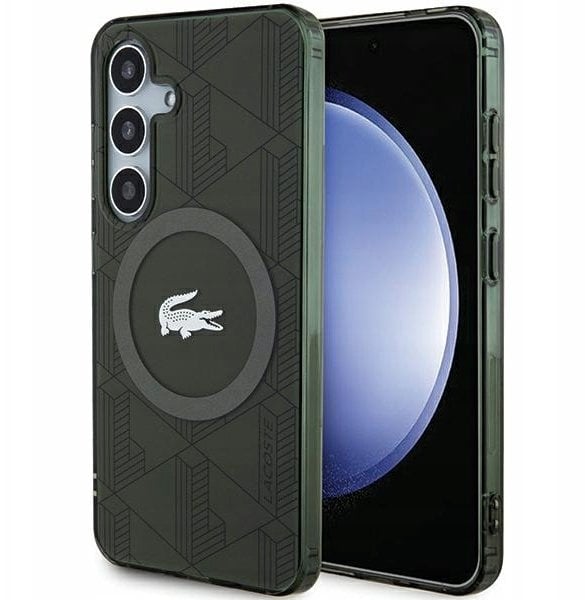 Lacoste LCHMS24SUBSB S24 S921 khaki hardcase IML Blend Monogram MagSafe