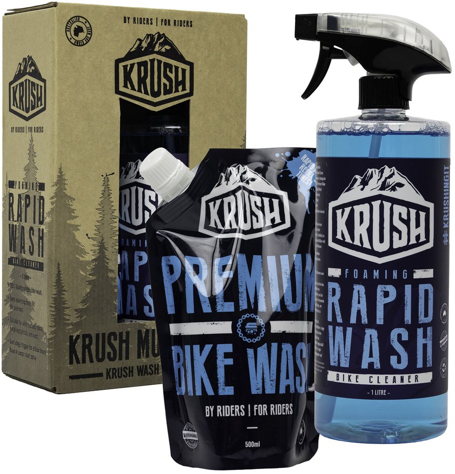 Preparat do mycia roweru Krush Rapid Wash 1L + koncentrat 0,5L