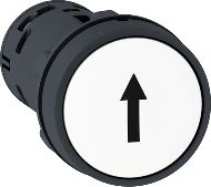 Schneider Electric Przycisk sterowniczy 22mm biały z samopowrotem 1Z (XB7NA11341)