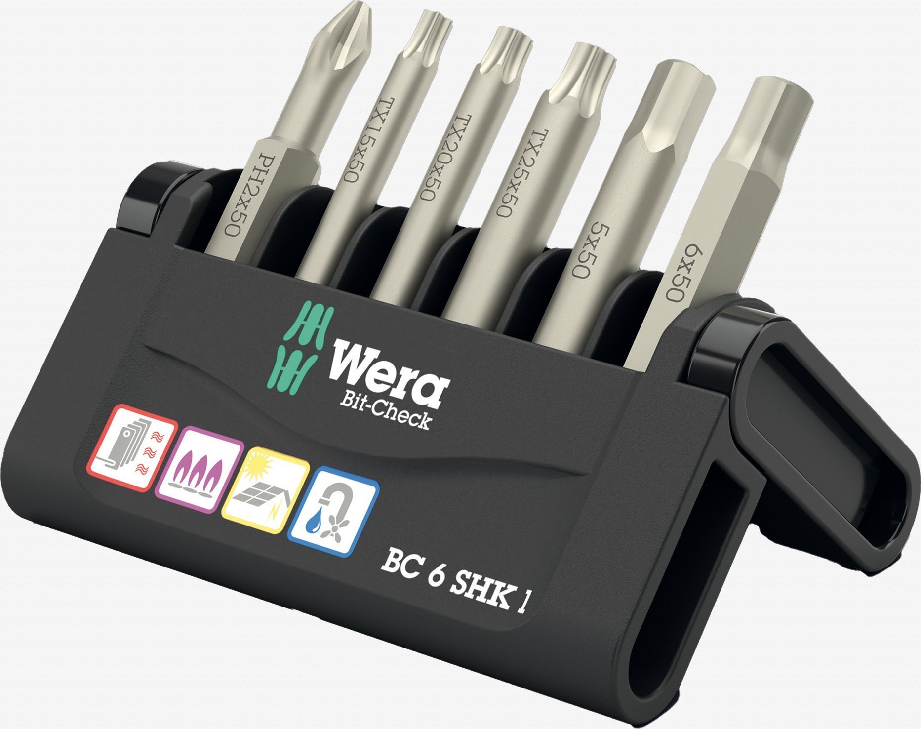 Wera Wera Bit-Check 6 SHK 1 SB