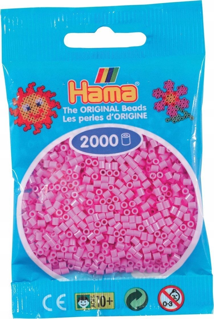 Hama Beads Hama mini perler pastel pink
