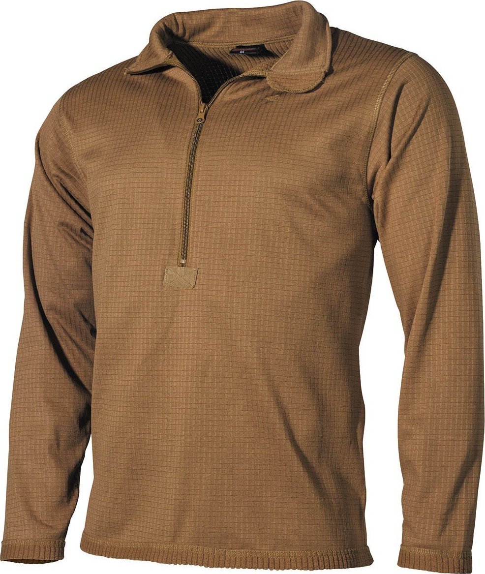 MFH Koszulka termoaktywna US Level II coyote tan III Gen 4XL