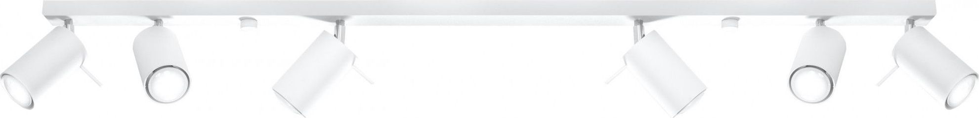 Lampa sufitowa Lumes Regulowany plafon LED E786-Rins - biały