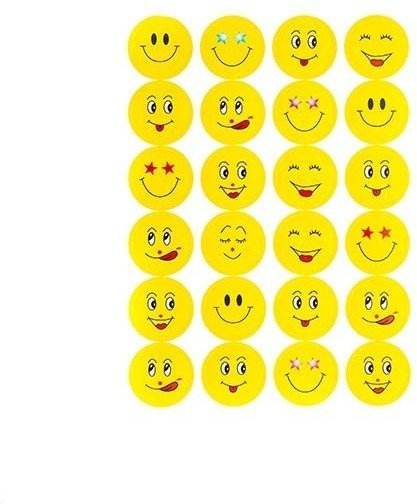 Naklejki motywacyjne buźki