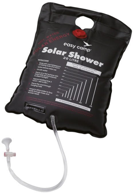 Outwell Portable Solar Shower for Camping, Black | Outwell