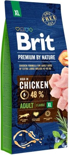 Brit Premium By Nature Adult XL Extra Large 15kg