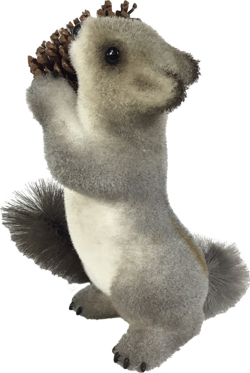 CHRISTMAS_TO DECORATION SQUIRREL 30CM B41497AR-9B