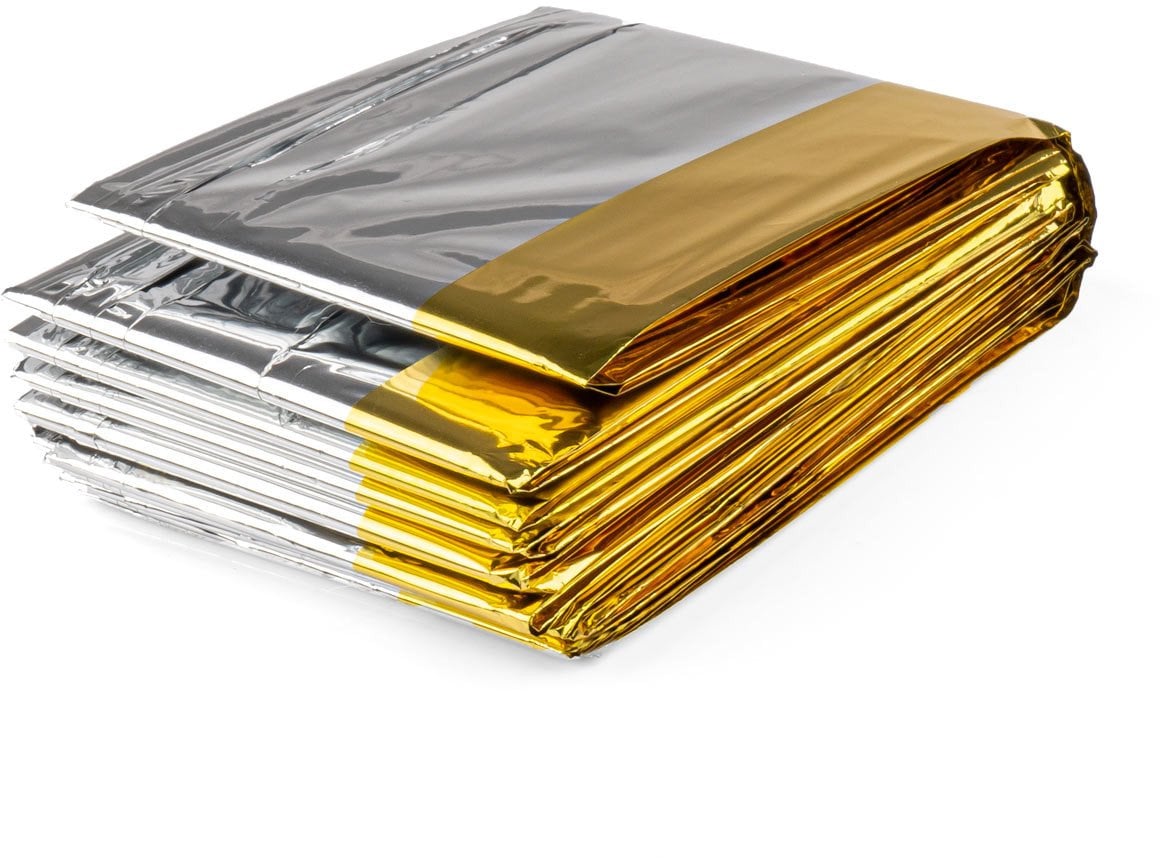 Koc ratunkowy termiczny folia życia termiczna 160x210 cm