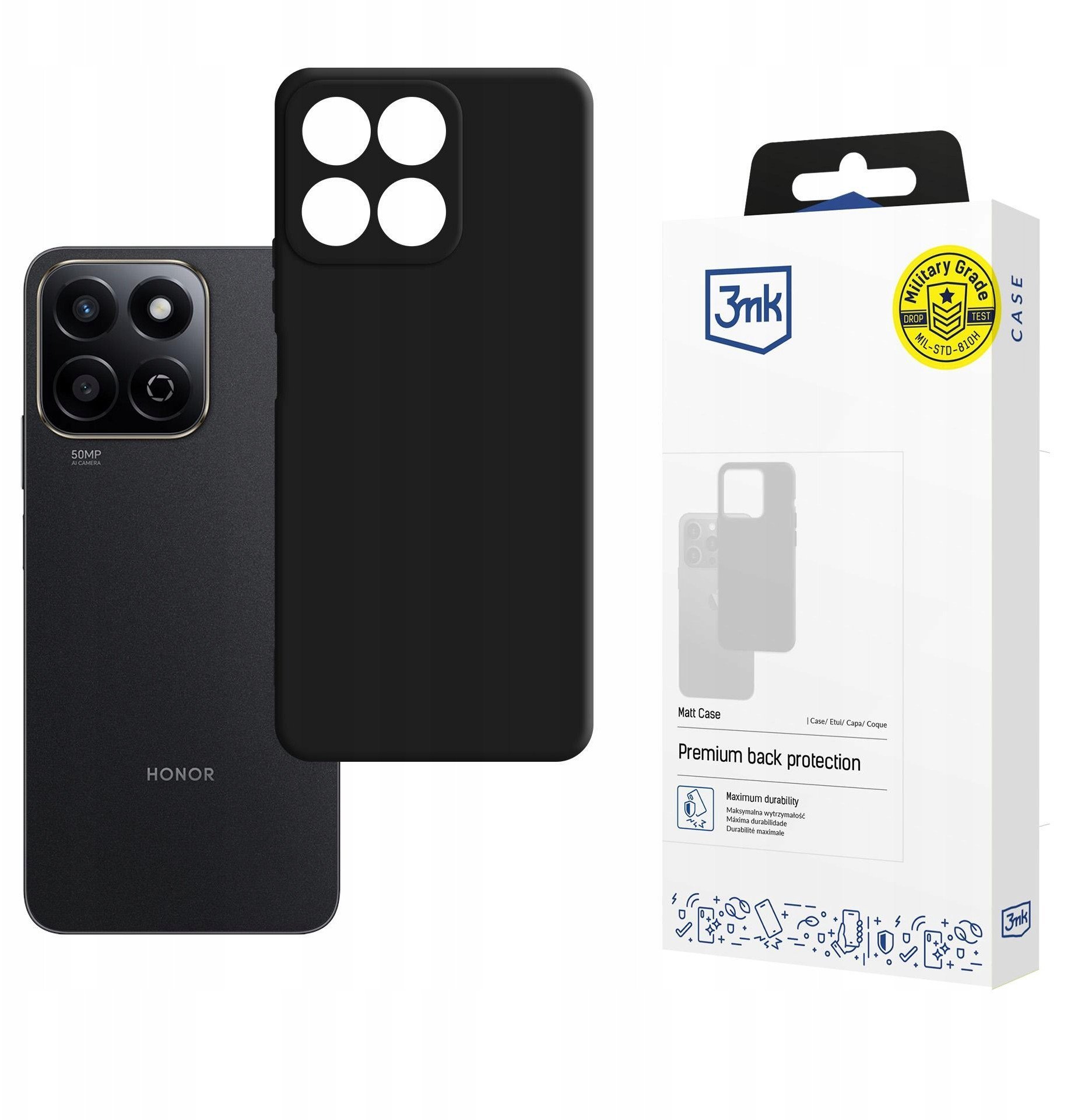 Honor 200 Smart - 3mk Matt Case