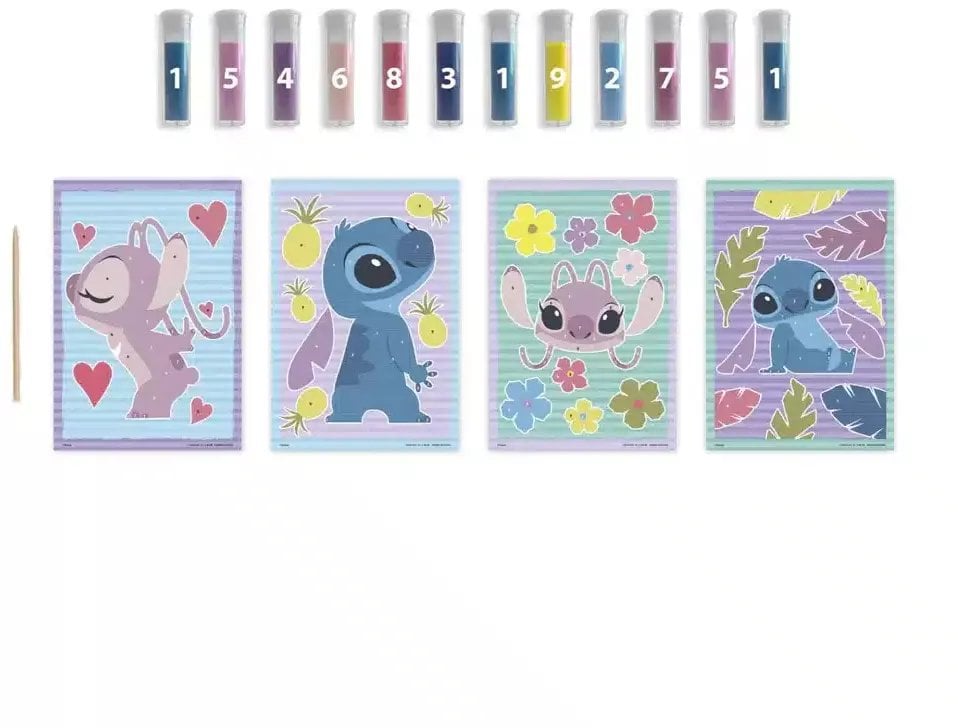 Patio CCG piaskowy malunek Stitch 4kart+12tub 163000 70442