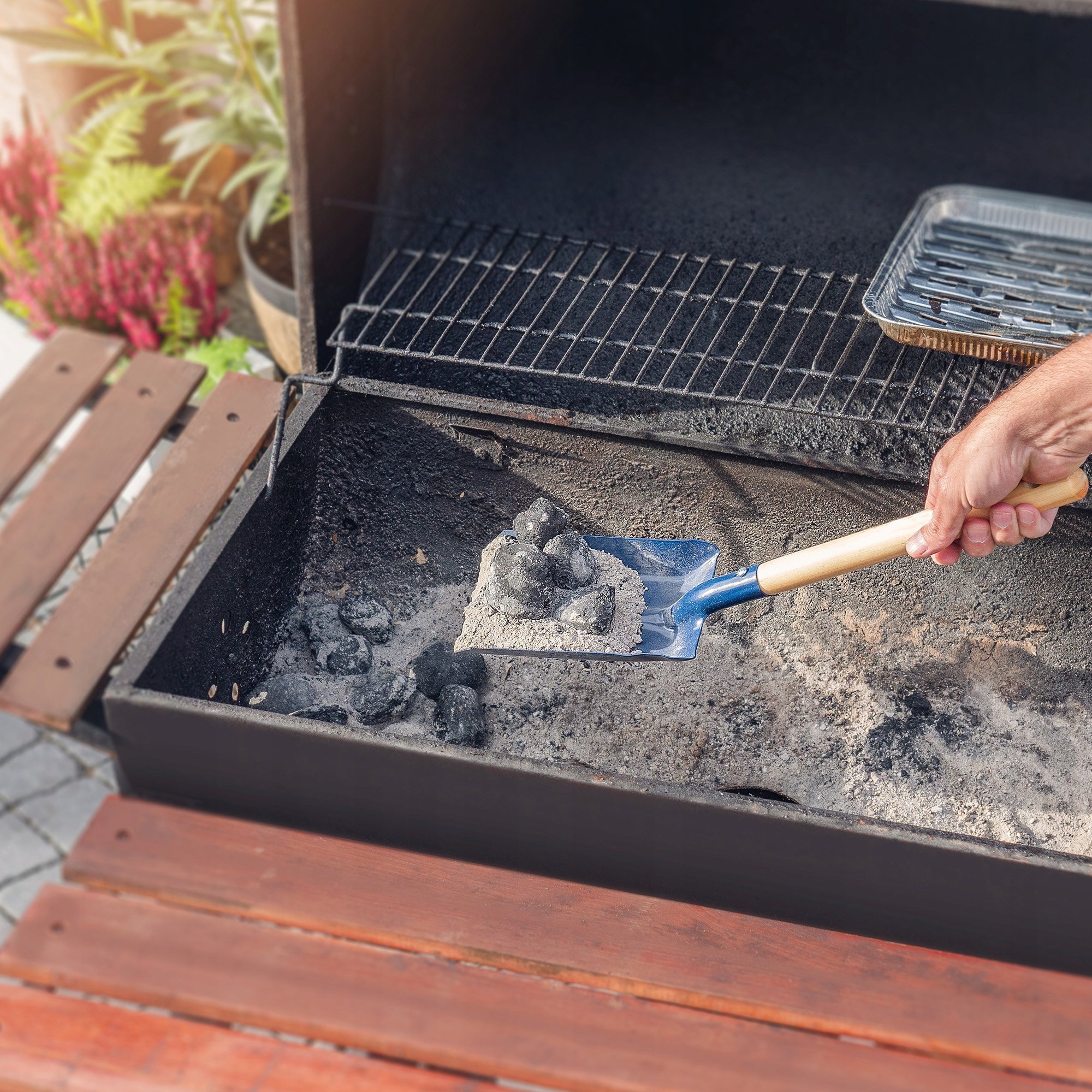 Kadax Łopatka Szufelka Do Popiołu Do Pieca Węgla Metal
