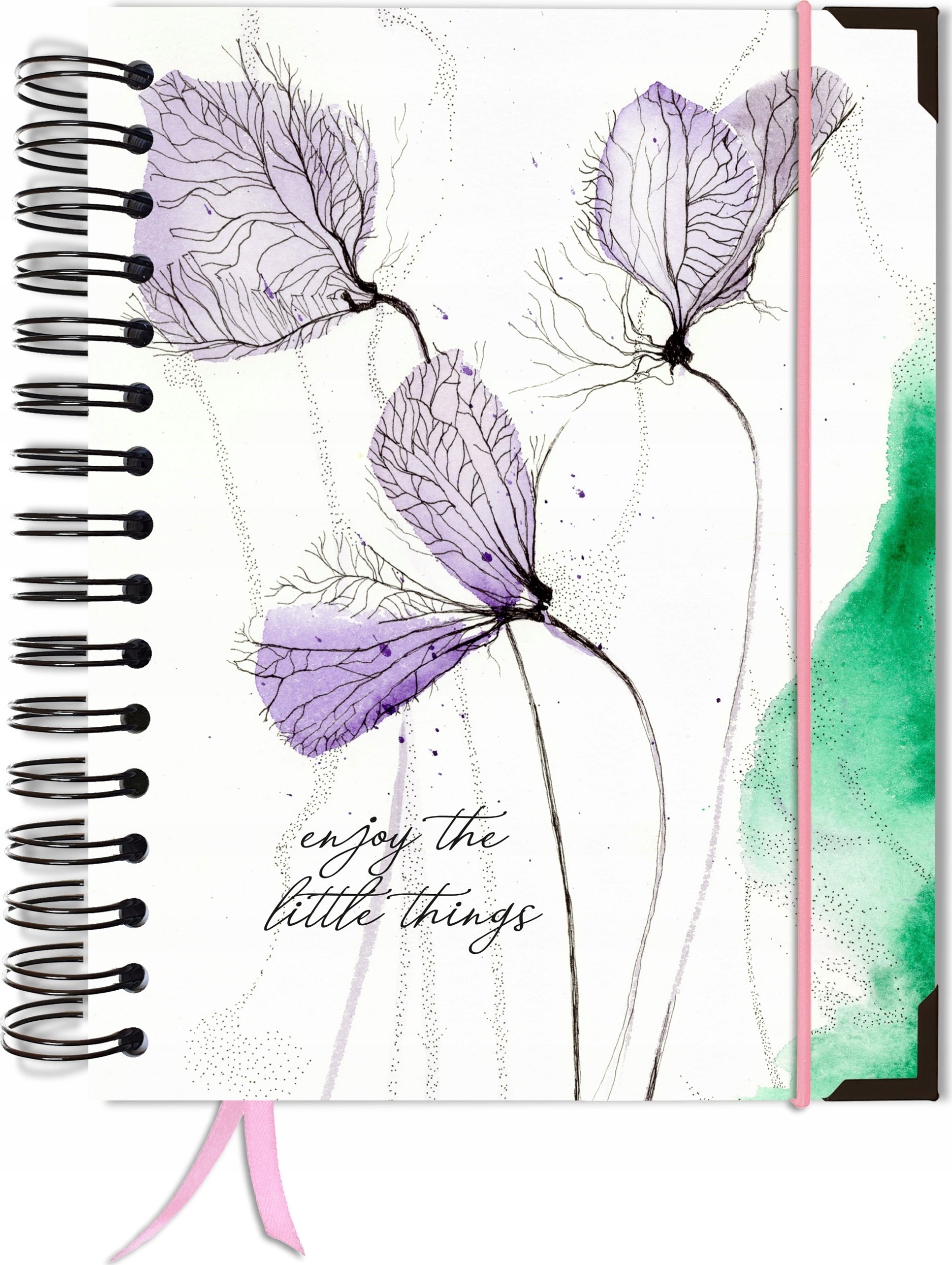 TadaPlanner Bullet journal 180 stron TaDa Planner notes zeszyt A5+ pamiętnik w kropki