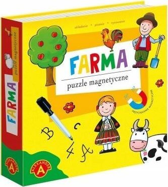 Alexander Puzzle magnetyczne układanka Farma 26788