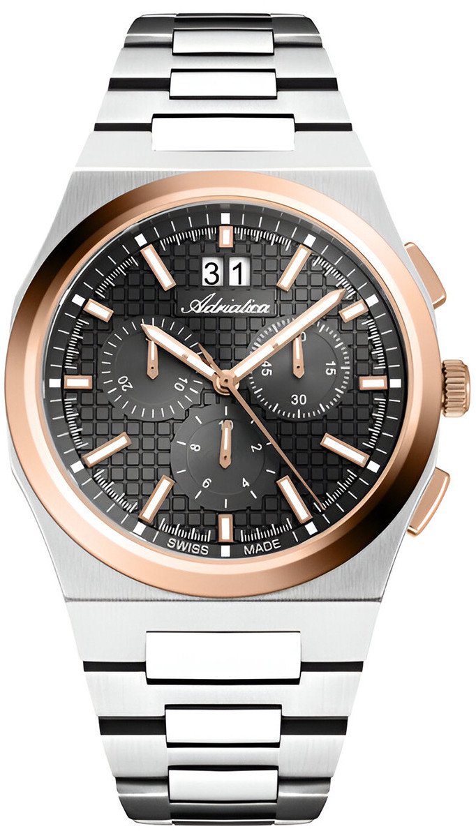 Zegarek męski Adriatica A8326.R116CH srebrny