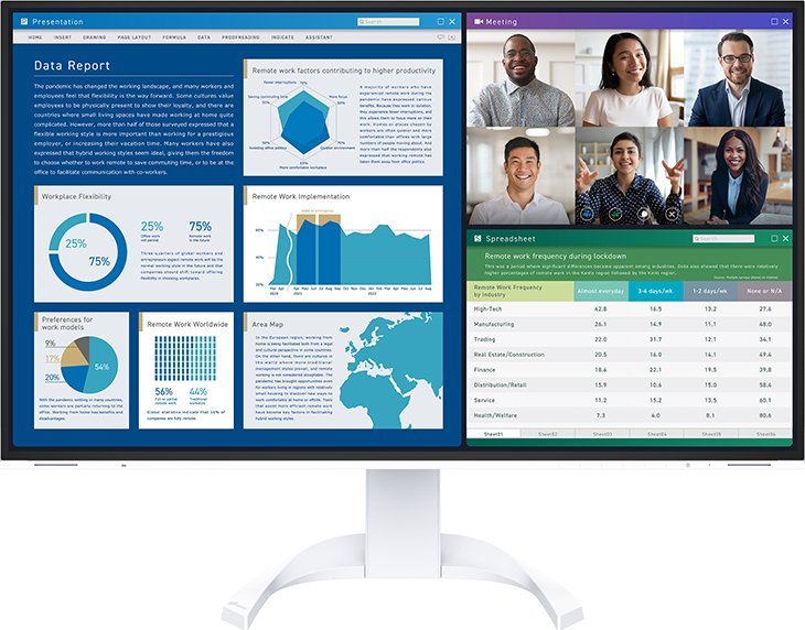 Monitor Eizo FlexScan EV3240X-WT