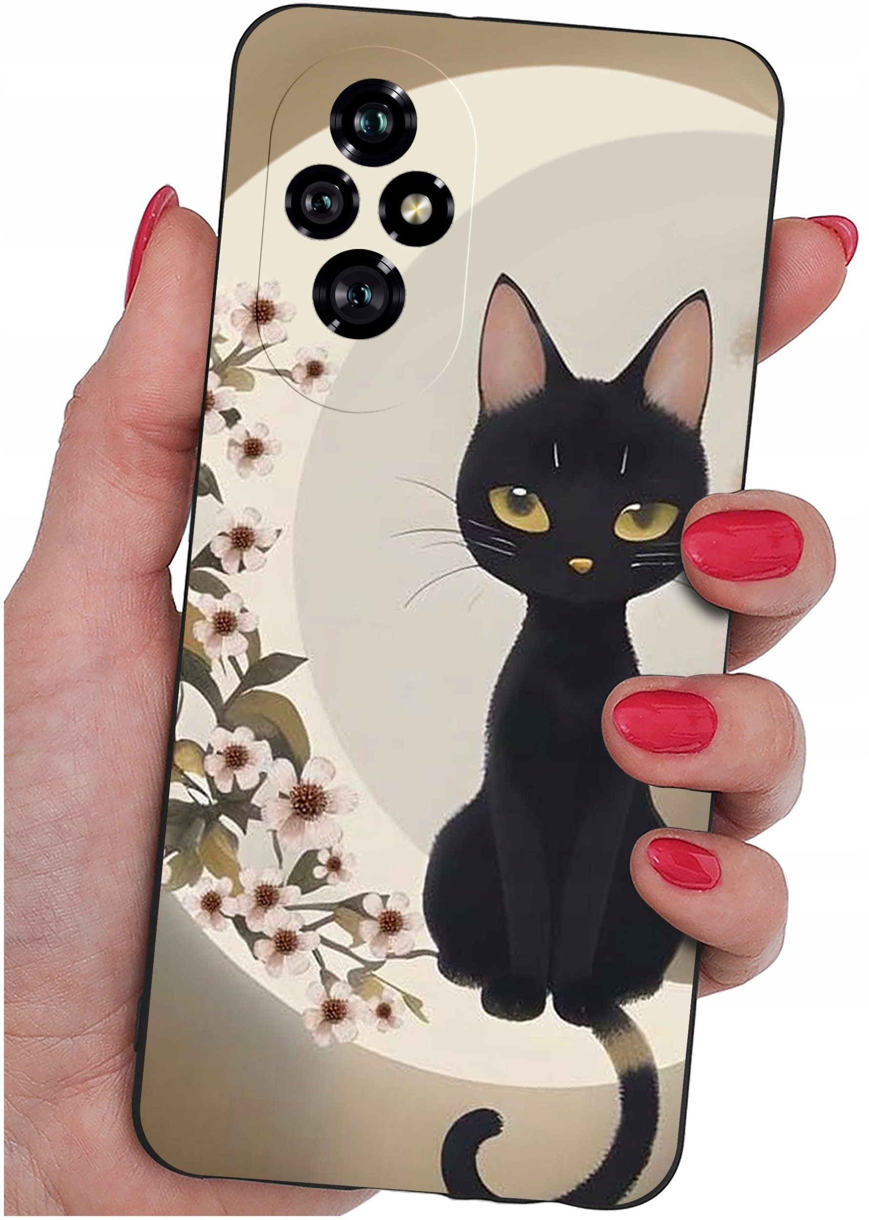 ETUI do Honor 200 5G | WZORY | SILIKONOWE MATT CASE + SZKŁO 9H