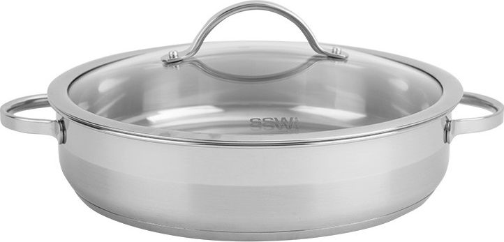 Garnek z pokrywą niski 3 l.