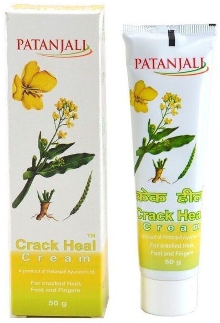 Patanjali Krem naprawczy do stóp na pękające pięty 50g PATANJALI