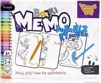 Fan Maluj Graj Memo Dokończ rysunek FAN