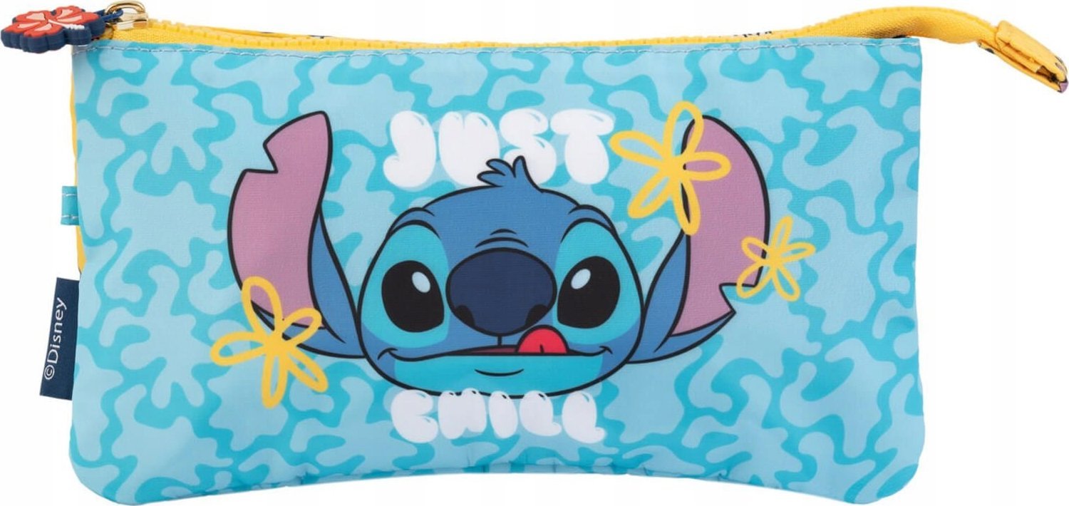 Piórnik Disney Disney Stitch Tropical - Piórnik 3-komorowy