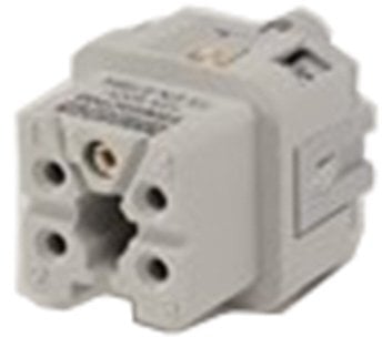 Wsad żeński do pokrywy metalowej, 4 pin+PE, 10 A T0-EB005CP00