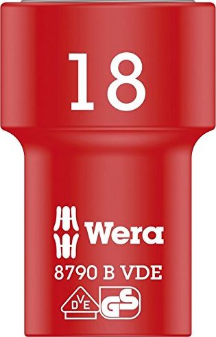 Wera Wera Cyclops socket wrench bit 18x46 - 8790 B VDE, insulated, with 3/8 "drive