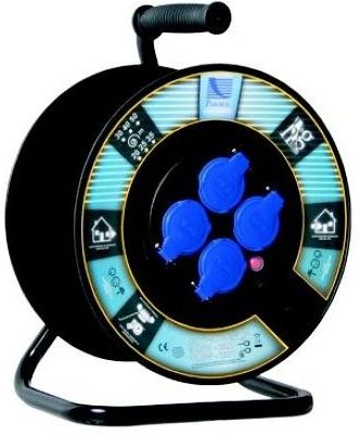 Pawbol Rozgałęźnik na bębnie fi300 4xGS 16A 250V IP44 z wył. term. (B.1116-300RT)