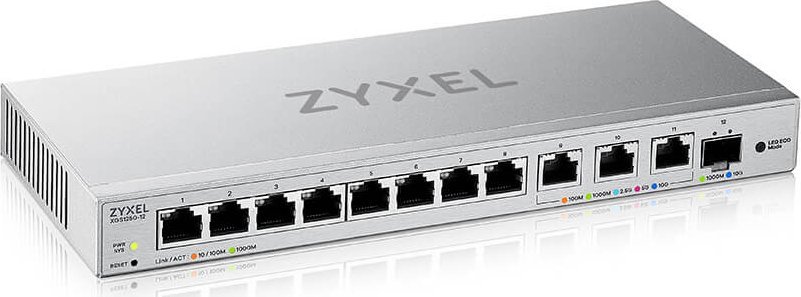 Switch ZyXEL ZyXEL XGS1250-12V2 12-Port MultiGig Switch 8x1G 3x 1/2.5/5/10G