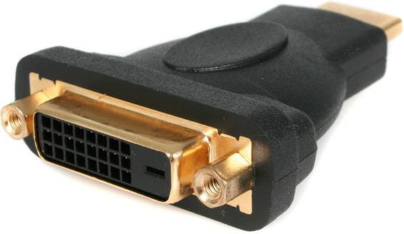 Adapter AV StarTech HDMI - DVI-D czarny (HDMIDVIMF)