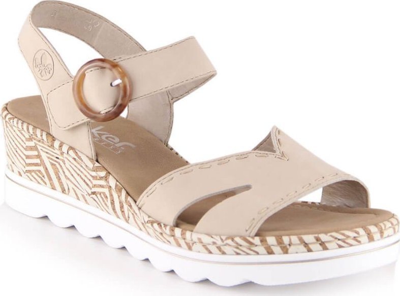 Rieker Rieker Sandals 67173-60 Beżowe 38