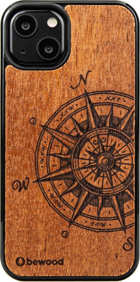 BeWood Drewniane Etui iPhone 13 TRAVELER MERBAU
