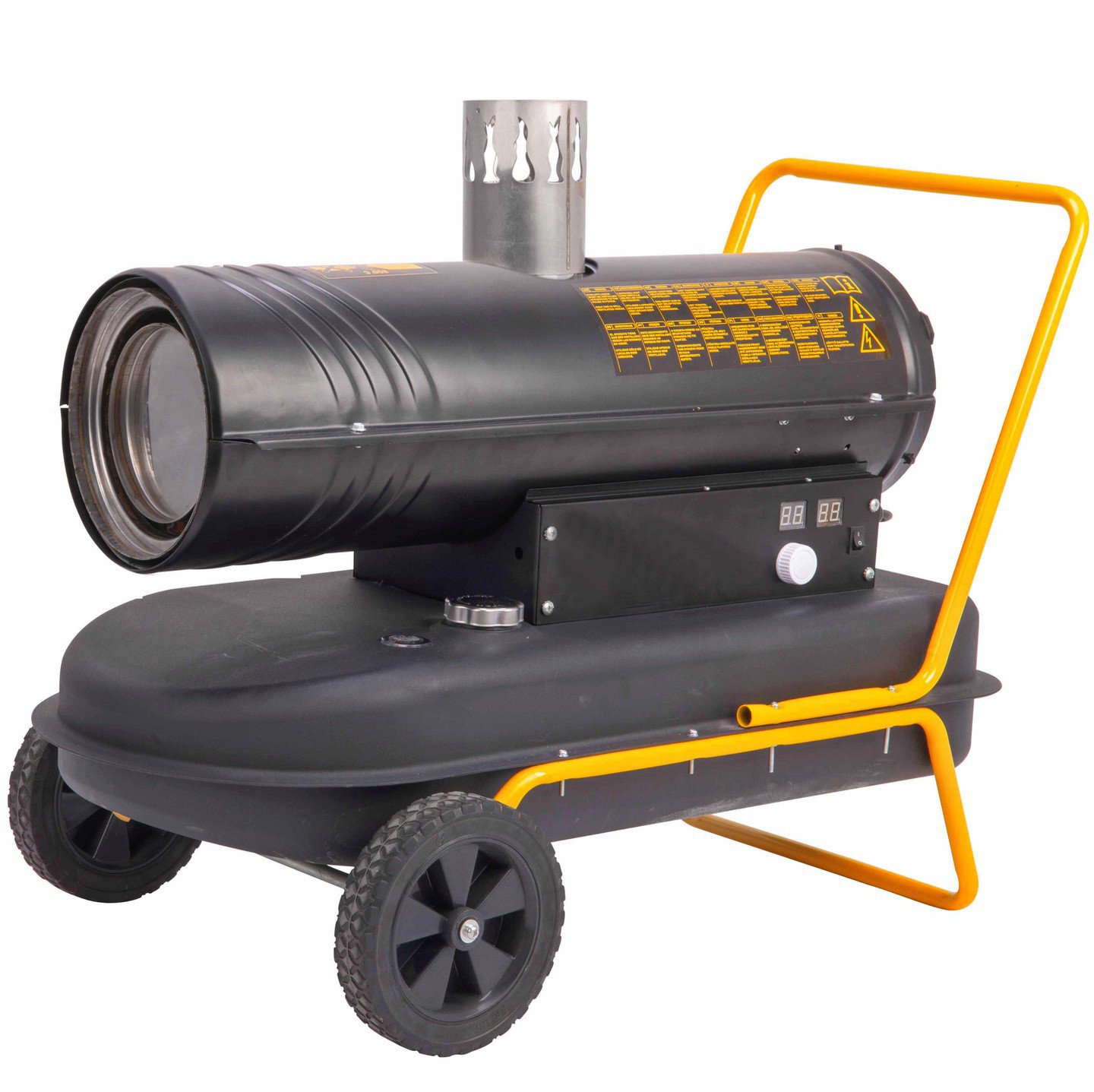 Nagrzewnica Olejowa Bezzapachowa z Termostatem LCD Komin Bardzo Mocna 20 KW