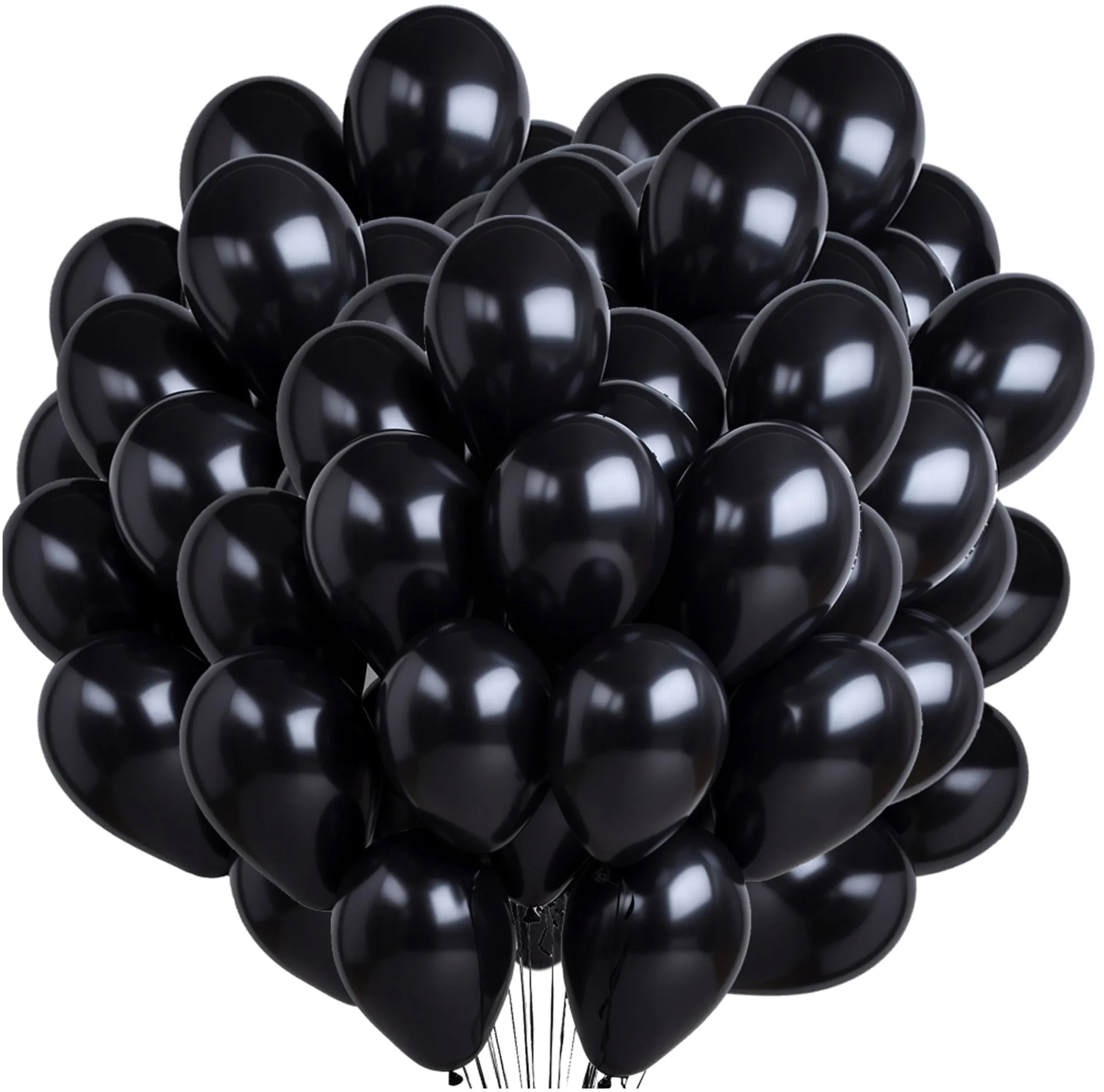 Balony Pastel Czerń 14" 100szt