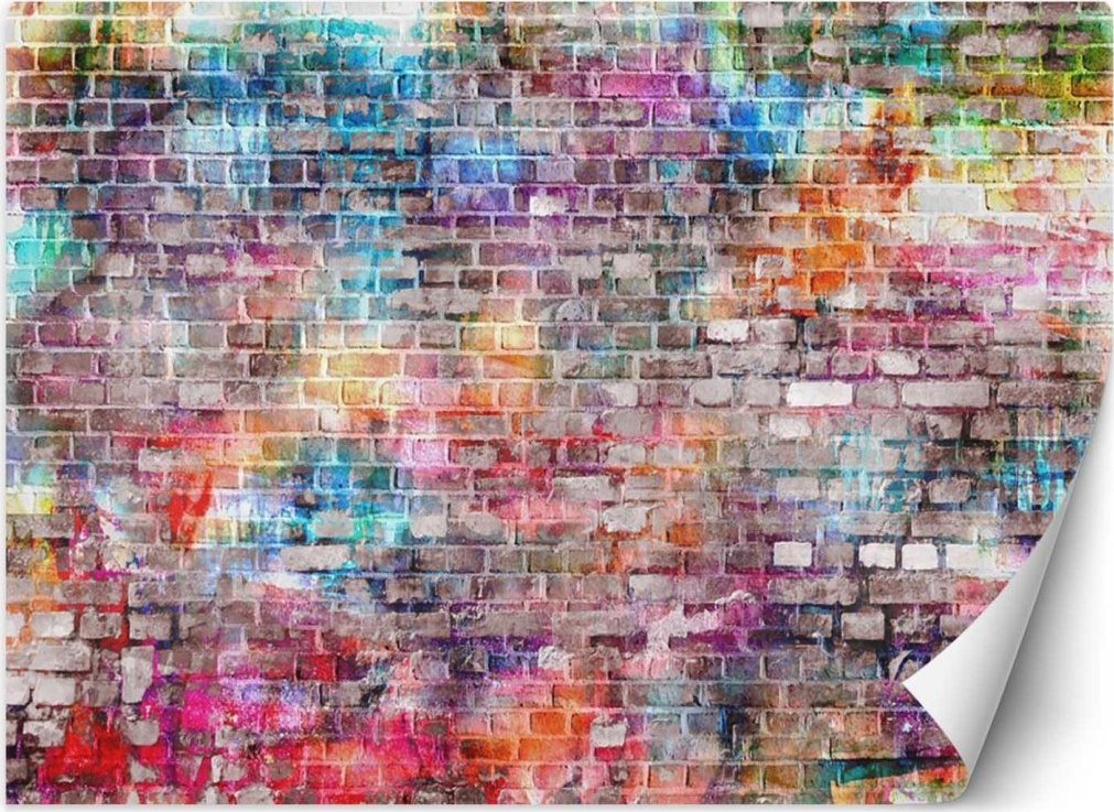 Feeby Fototapeta, Kolorowe cegły - 400x280
