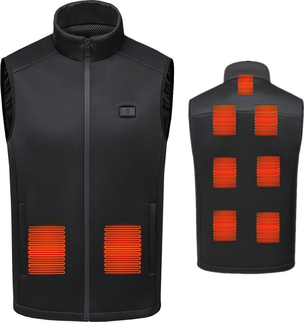 Mozos HV4 Ogrzewana elektryczna kamizelka unisex r. L czarna