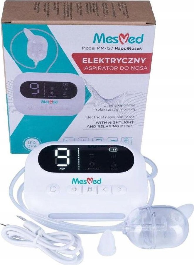 MesMed Elektyczny aspirator do nosa MesMed HappiNosek (MM127)
